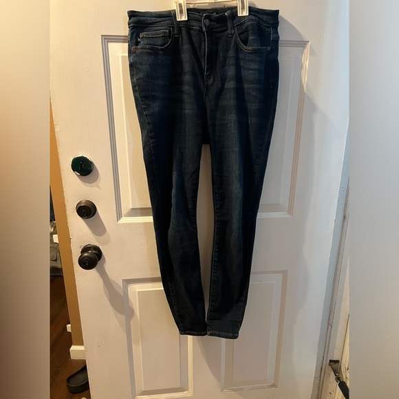 Dark wash Judy blue jeans - Picture 5 of 6